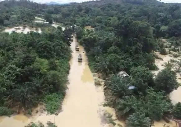 [UPDATE] Dua Desa di Kabupaten Lamandau Masih Terendam Banjir
